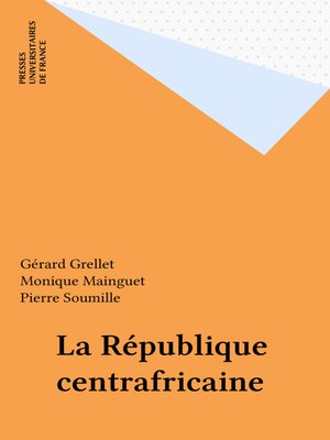 cover image of La République centrafricaine